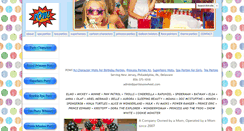 Desktop Screenshot of partiesonwheel.com